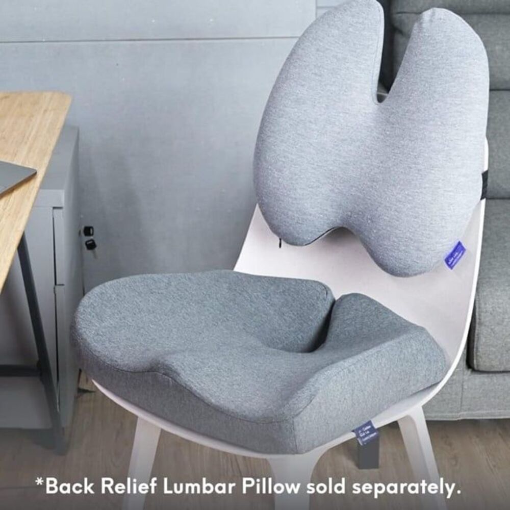CUSHION LAB Seat Cushion for Long Sitting Hours on Office/Home Chair, Car, or Wh - Picture 5 of 7